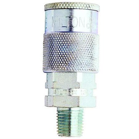 Milton 3/8" Male Body H-Style 1836BK